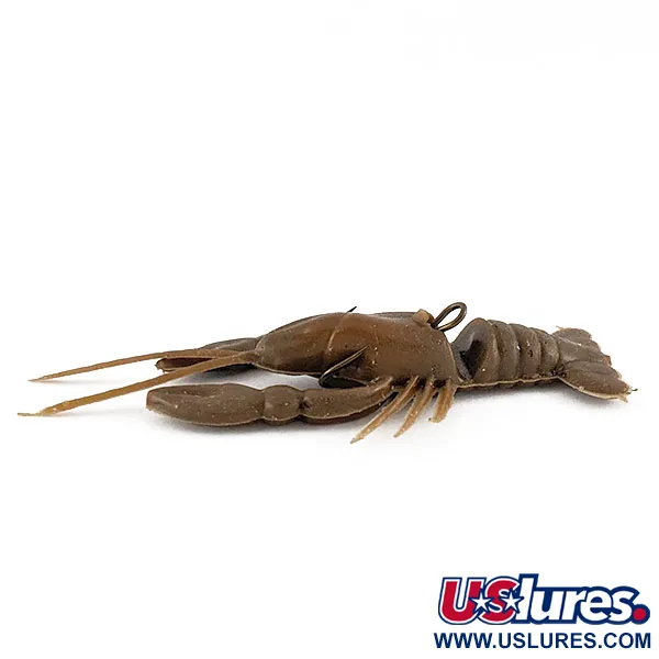 Snag Proof Original Soft Craw Brown Crawdad, Brown Crawdad, 4 g #21981