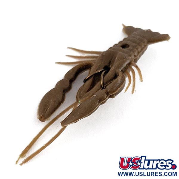  Snag Proof Original Soft Craw Brown Crawdad, Brown Crawdad, 4 g  #21981