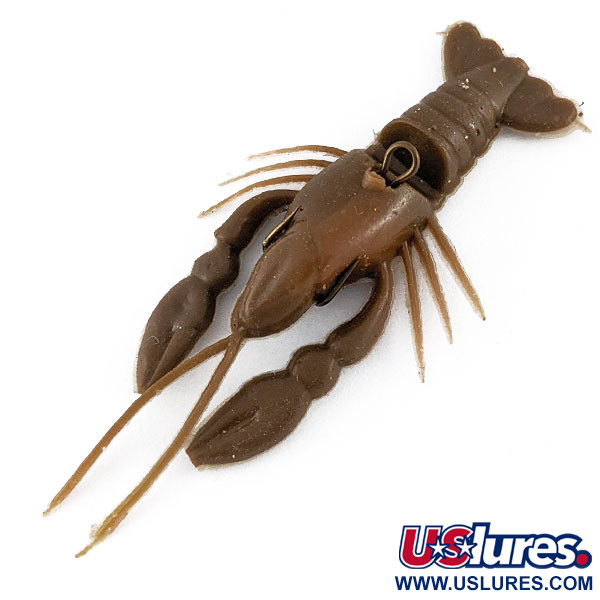  Snag Proof Original Soft Craw Brown Crawdad, Brown Crawdad, 4 g  #21981