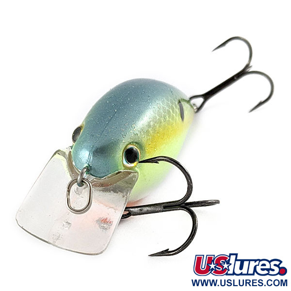  Strike King KVD Silent square bill, Chartreuse Sexy Shad​, 12 g wobler #21990