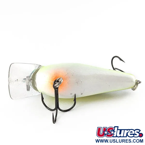  Strike King KVD 1.5 Silent square bill, Chartreuse Sexy Shad​, 12 g wobler #21990