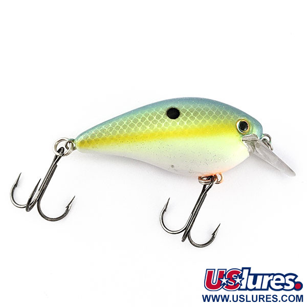  Strike King KVD Silent square bill, Chartreuse Sexy Shad​, 12 g wobler #21990