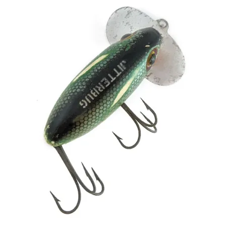 Fred Arbogast Jitterbug Early Bug Eye​ (1960s), Pike, 14 g wobler #22015