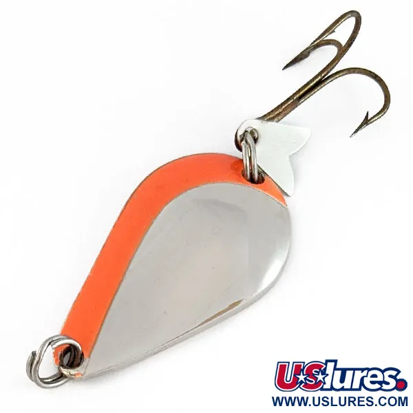 Acme K.O. Wobbler, nikiel/pomarańczowy, 14 g błystka wahadłowa #22021