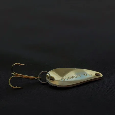 Acme K.O. Wobbler, czarny/biały/złoty, 3,5 g błystka wahadłowa #22047