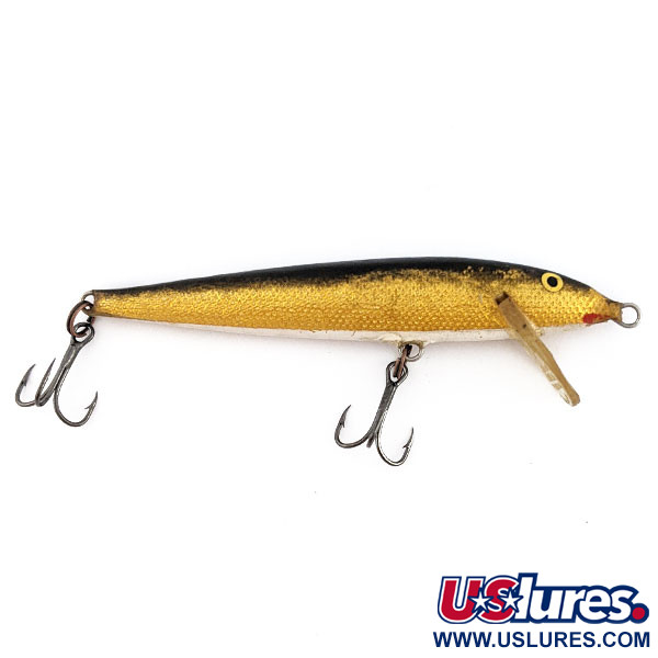  Rapala Original Floater F9 (Finland), G (Gold), 4 g wobler #22082