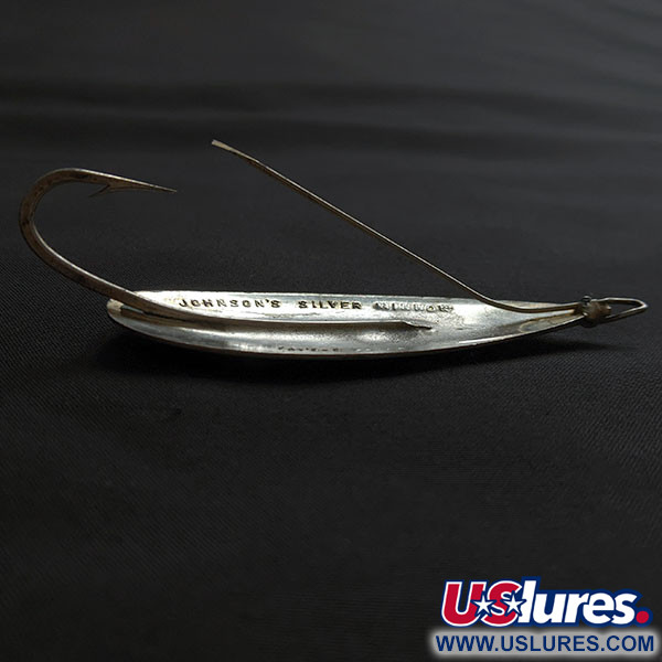  Johnson Silver Minnow, srebrny, 21 g błystka wahadłowa #22127