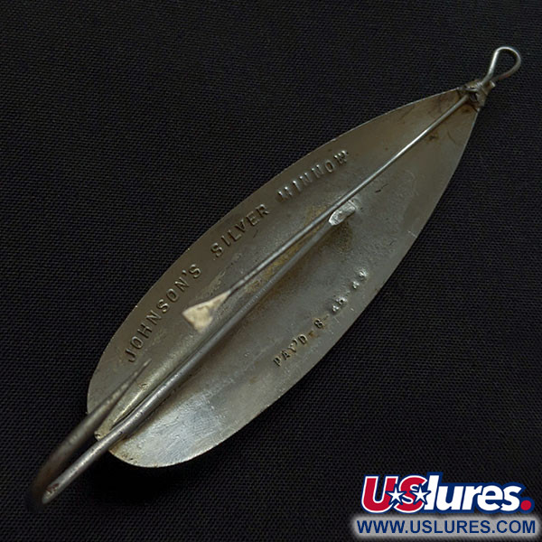  Johnson Silver Minnow, srebrny, 21 g błystka wahadłowa #22127