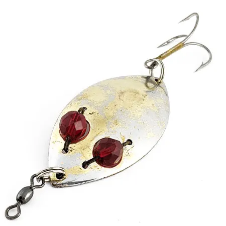 Hofschneider Red Eye Junior, złoto/niklowe/czerwone oczy, 13 g błystka wahadłowa #22153