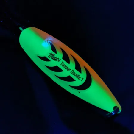 Mepps Timber Doodle 1, Fire Tiger, 12 g błystka wahadłowa #22159