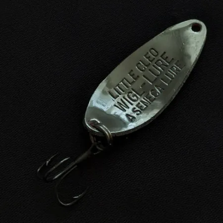 Seneca Little Cleo, nikiel/biały/pomarańczowy, 7 g błystka wahadłowa #22173