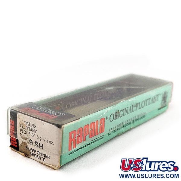  Rapala Original Floater F9, S (Silver), 4 g wobler #22177