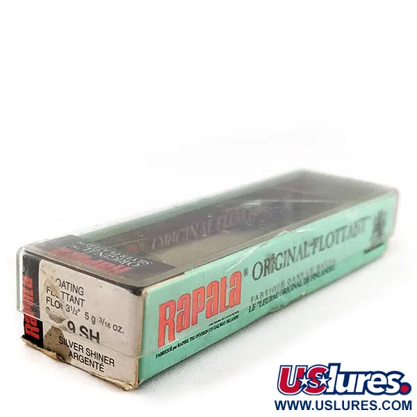  Rapala Original Floater F9, S (Silver), 4 g wobler #22177