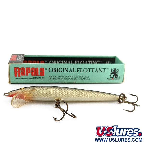  Rapala Original Floater F9, S (Silver), 4 g wobler #22177