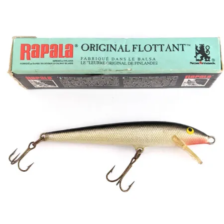 Rapala Original Floater F9, S (Silver), 4 g wobler #22177