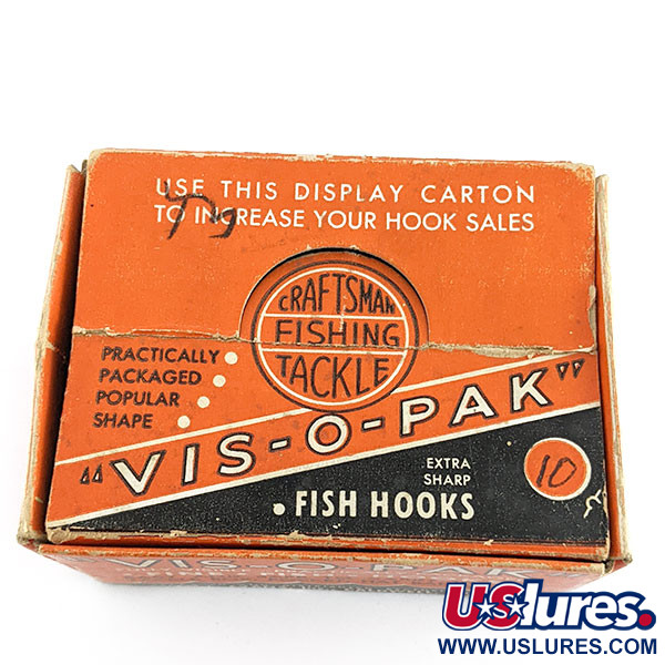 Glen L Evans Vis-O-Pack Fish Hooks 