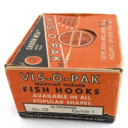 Glen Evans Glen L Evans Vis-O-Pack Fish Hooks  #22202