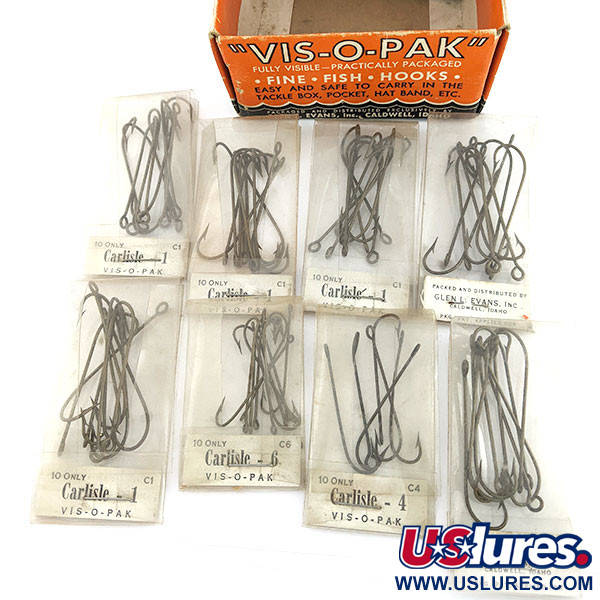 Glen Evans Glen L Evans Vis-O-Pack Fish Hooks , ,  g  #22202