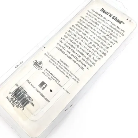 Mann's Bait  Mann's Reel'N Shad, hartwell-blue glmr #22218