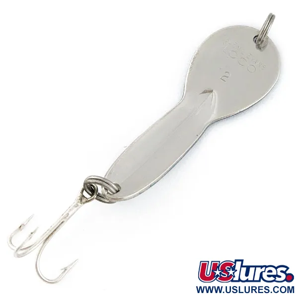  Glen Evans Loco 2, nikiel/niebieski, 7 g błystka wahadłowa #22222