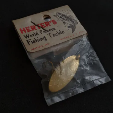 Herter's Spinner, gold, 5 g błystka obrotowa #22263