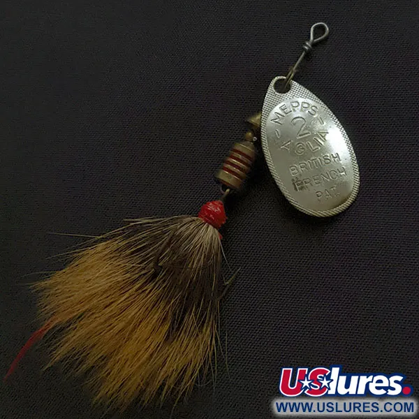 Mepps Aglia 2 Dressed (z ogona wiewiórki) (1970s)