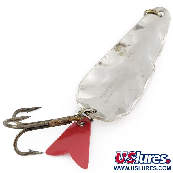 AL&W Tackle AL&W Full Wave Design REG'D, nikiel/czerwony/biały, 25 g błystka wahadłowa #22300