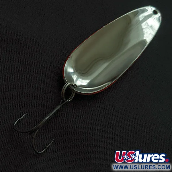  Worth Spoon, czerwony/biały/nikiel, 14 g błystka wahadłowa #22302