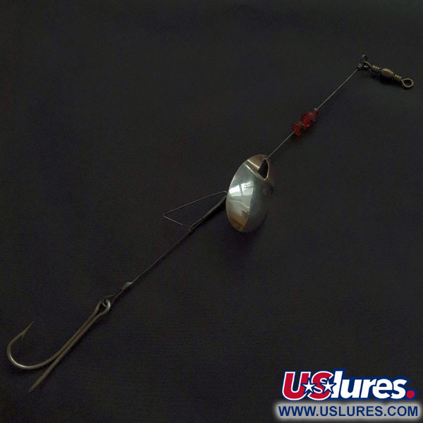 Other June-Bug Spinner Live bait hook harness, nikiel/złoty/czerwony, 7 g błystka obrotowa #22304