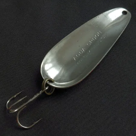 Nebco Aqua Spoon, czerwony/biały/nikiel, 17 g błystka wahadłowa #22325
