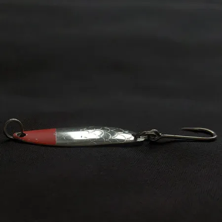 Luhr Jensen Needlefish 1, nikiel/czerwony, 2 g błystka wahadłowa #22343