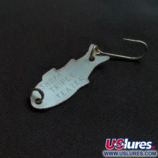 Shoff's Triple Teazer, czerwony/biały, 1,1 g błystka wahadłowa #22344