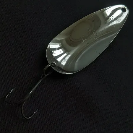 Worth Chippewa Steel Spoon, czarny/czerwony/nikiel, 14 g błystka wahadłowa #22358