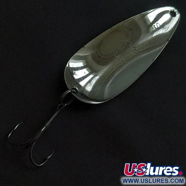  Worth Chippewa Steel Spoon, czarny/czerwony/nikiel, 14 g błystka wahadłowa #22358