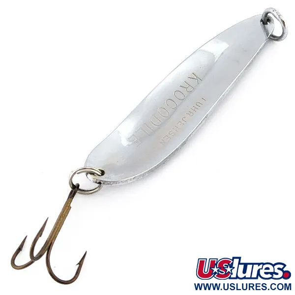 Luhr Jensen Krocodile #3, nikiel, 14 g błystka wahadłowa #22389