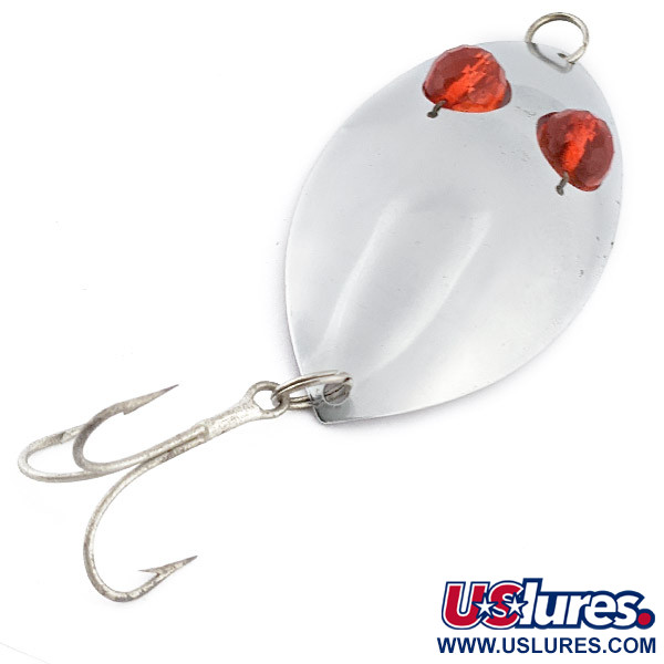 Lanes Tackle & Bait Lane's Spark-L-Eye, nikiel/czerwone oczy, 65 g błystka wahadłowa #22400