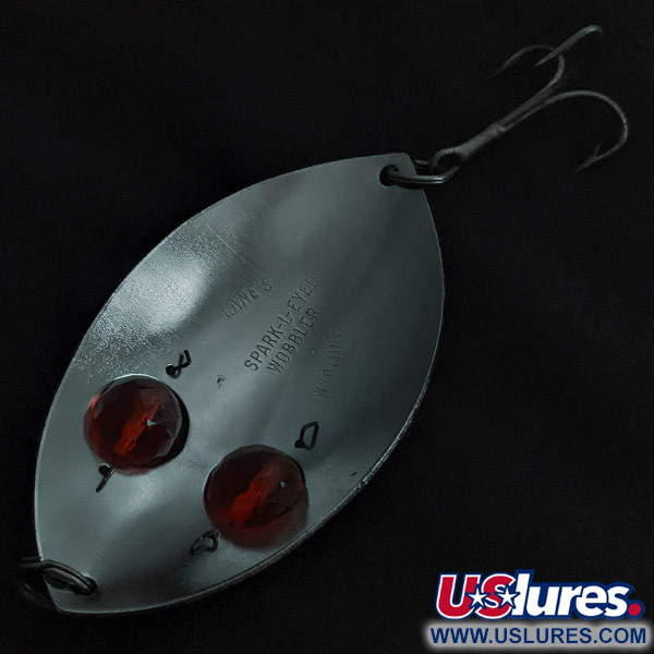 Lanes Tackle & Bait Lane's Spark-L-Eye, nikiel/czerwone oczy, 65 g błystka wahadłowa #22400