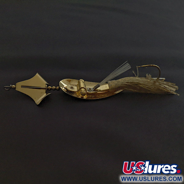  Nemire Lures Spoon Buzzer rattl, złoto, 14 g błystka wahadłowa #22410