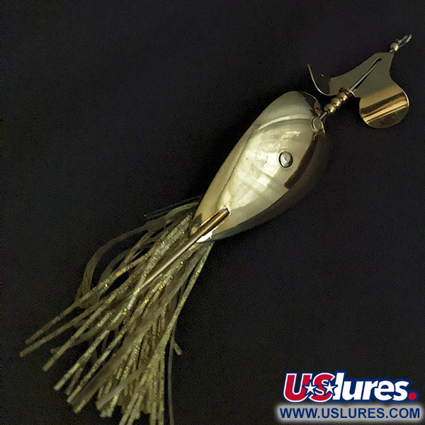  Nemire Lures Spoon Buzzer rattl, złoto, 14 g błystka wahadłowa #22410