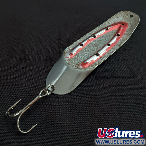 Great Lakes Lures Charger №3, nikiel/czerwony/brokat, 21 g błystka wahadłowa #22425