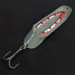 Great Lakes Lures Charger №3, nikiel/czerwony/brokat, 21 g błystka wahadłowa #22425