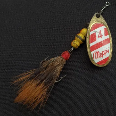 Mepps Aglia 4 Dressed (1970s)  (z ogonem wiewiórki)​