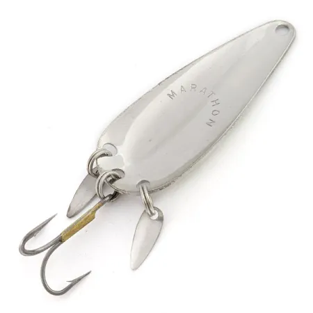 Marathon  Marathon, perła biała/nikiel/zielony, 12 g błystka wahadłowa #22496