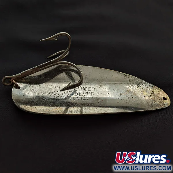  Lou J. Eppinger Dardevle 300 Series Huskie Devle, Frog, 91 g błystka wahadłowa #22500