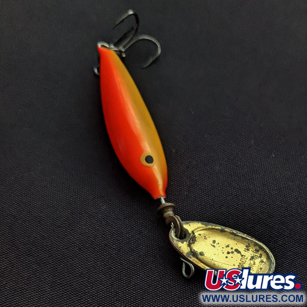  Blue Fox Super Vibrax Minnow Spin 1, Orange, 4 g wobler #22503