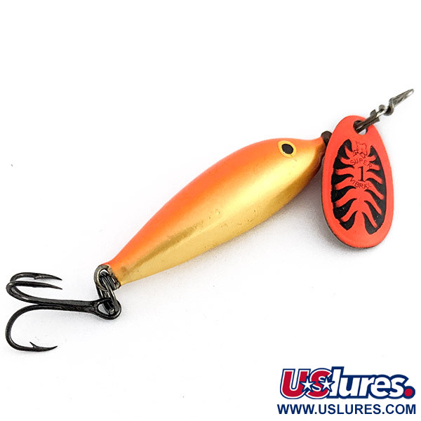  Blue Fox Super Vibrax Minnow Spin 1, Orange, 4 g wobler #22503