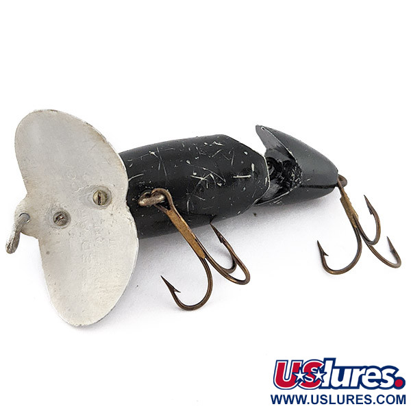  Fred Arbogast Jitterbug Jointed, Black, 10 g wobler #22524