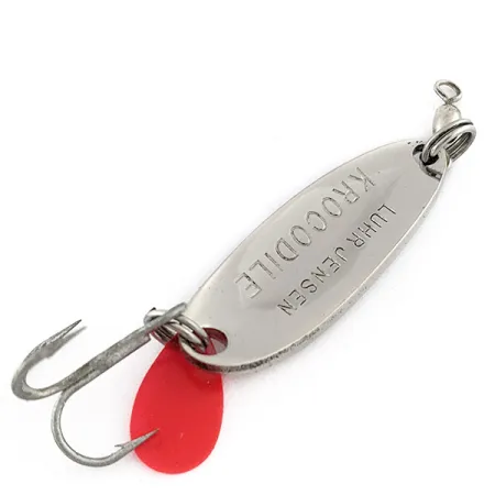 Luhr Jensen Krocodile, nikiel, 7 g błystka wahadłowa #22529