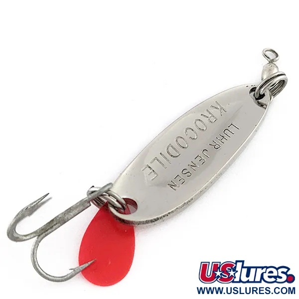 Luhr Jensen Krocodile, nikiel, 7 g błystka wahadłowa #22529