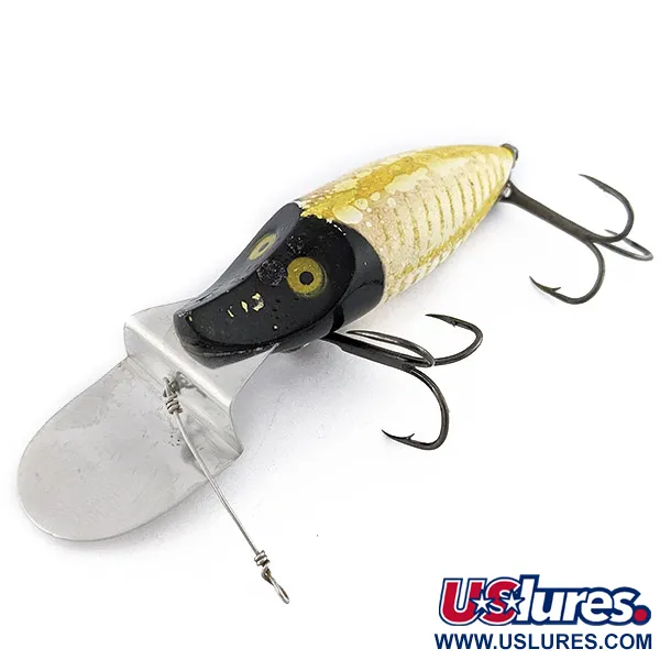 Heddon Go-Deeper River Runt, Black head, 14 g wobler #22531